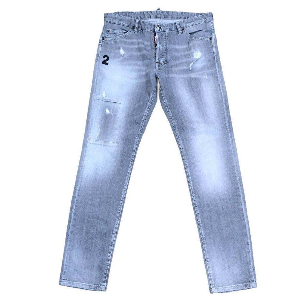 Rare Dsquared2 Designer Jeans Size 36 Cool Guy Jean Gray
